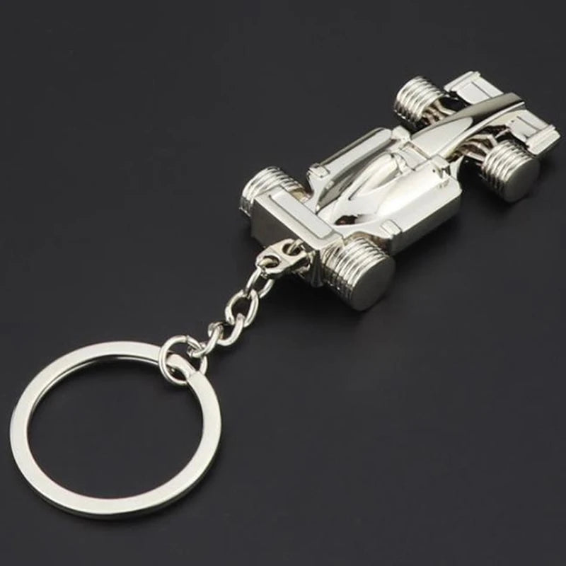 Mini F1 Car Keychain