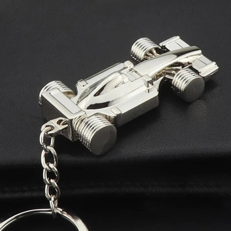 Mini F1 Car Keychain