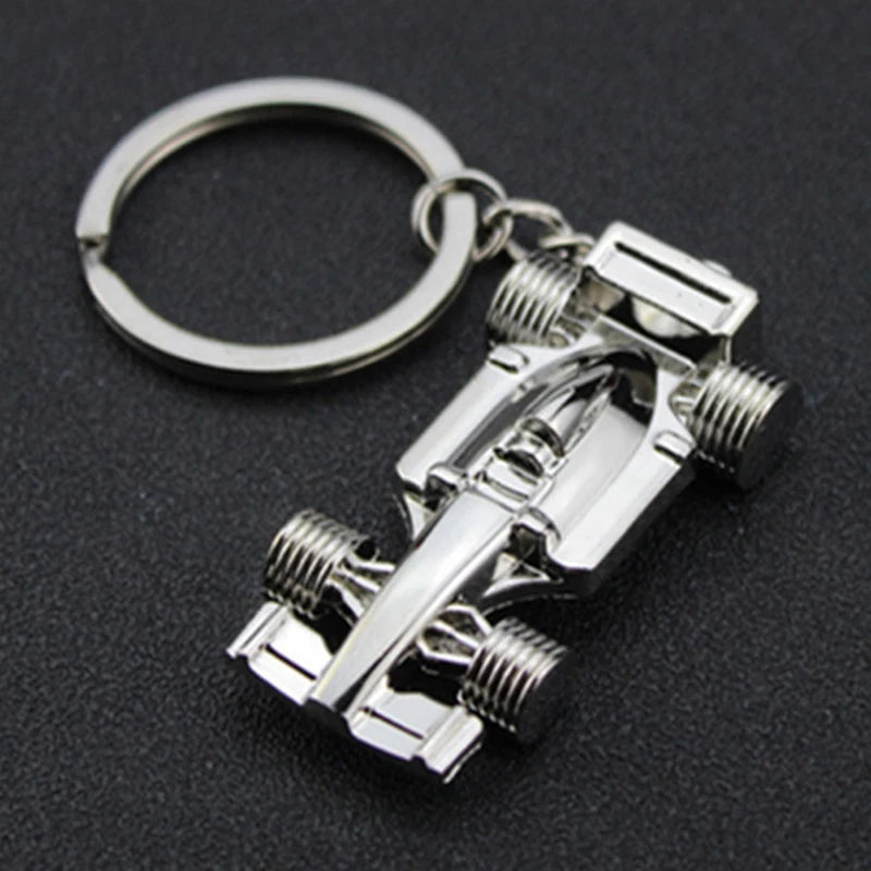 Mini F1 Car Keychain