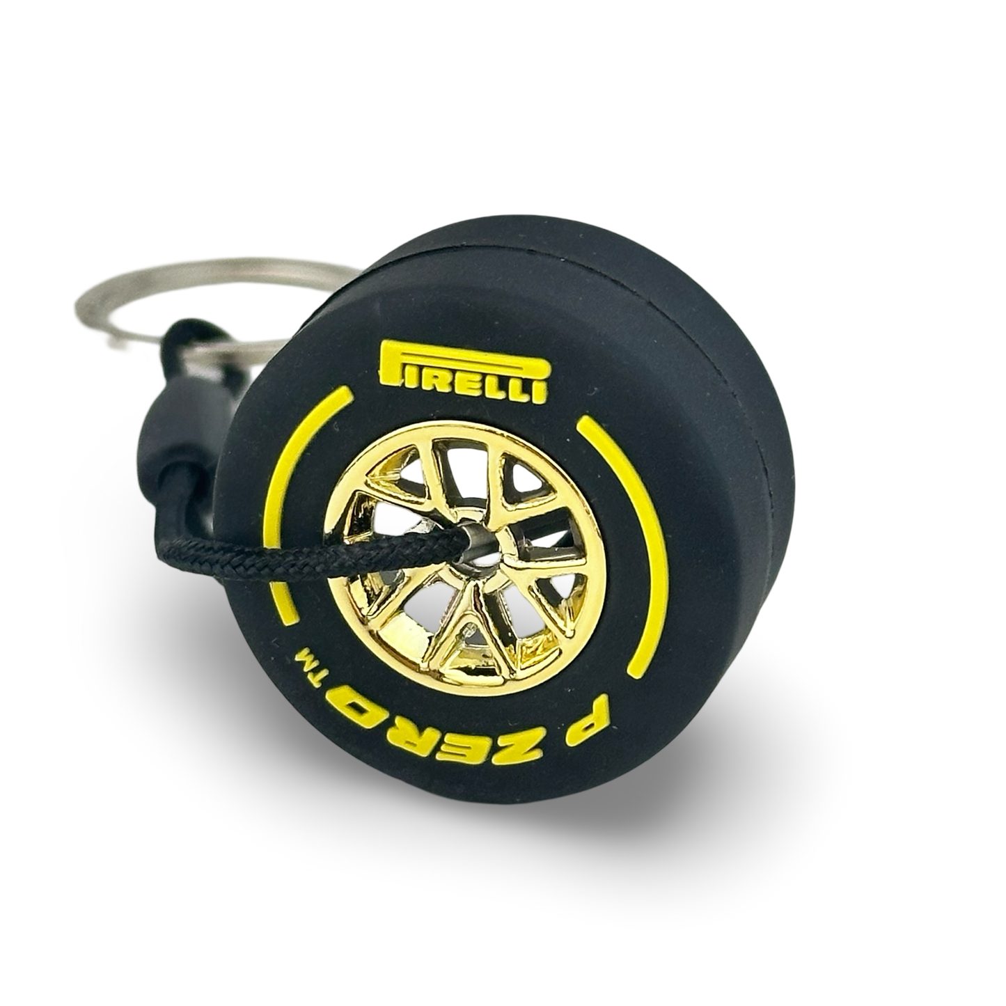 Mini F1 Wheel keyring