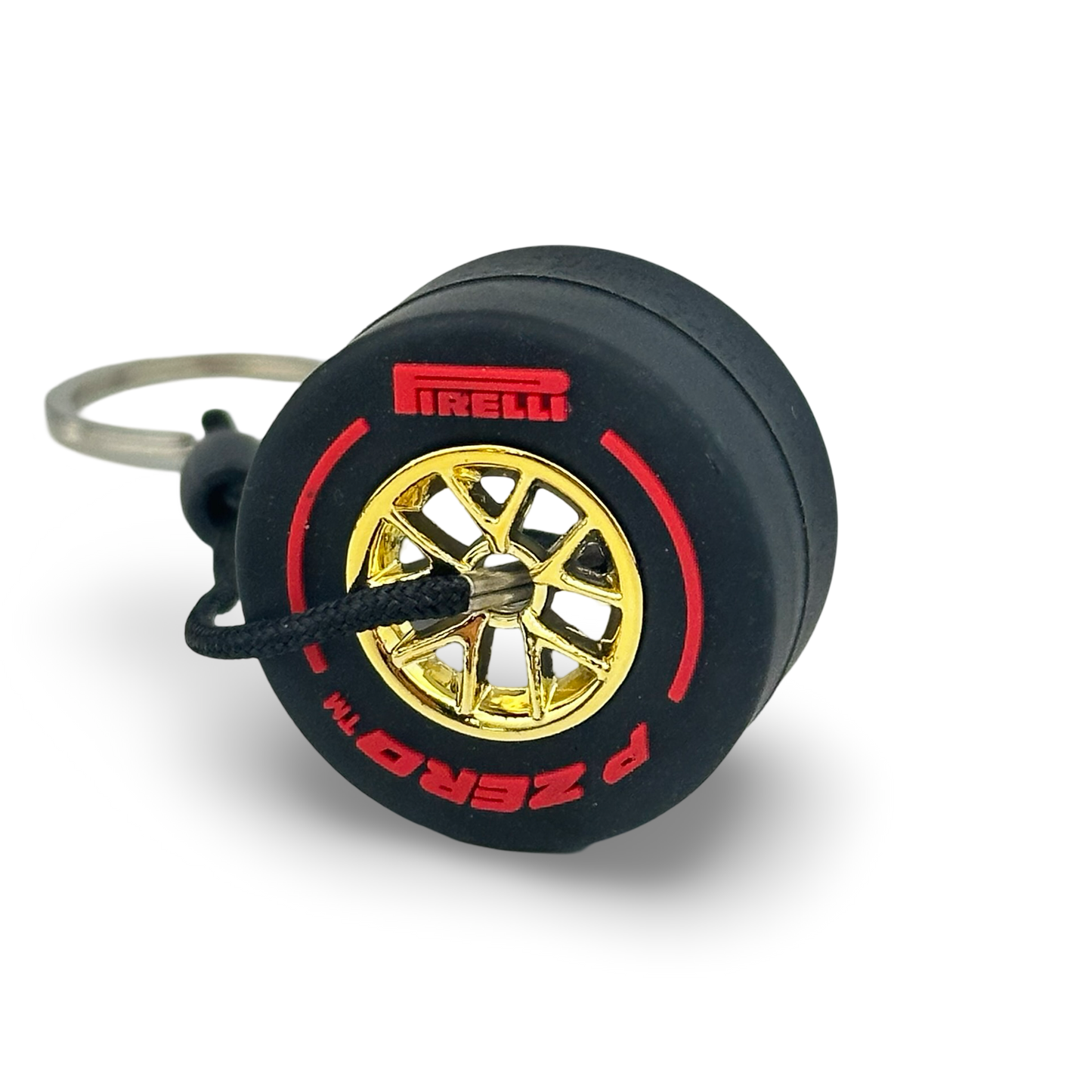 Mini F1 Wheel keyring